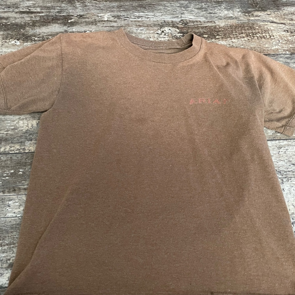(4 for $12) Ariat boys shirt size 7/8